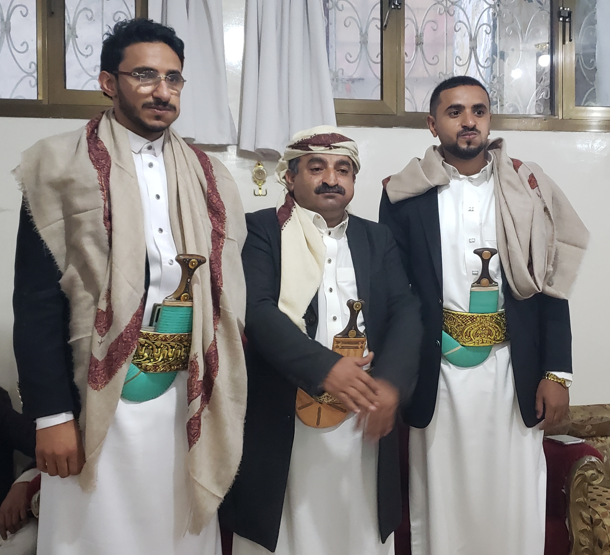 الشيخ حسن سود هفج يحتفل بزفاف نجليه ( كهلان وصخر ) في منزله بالعاصمة صنعاء ..!!