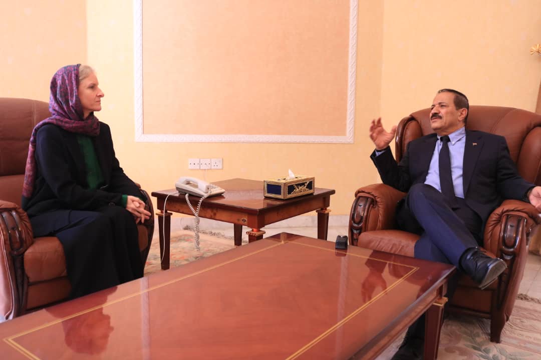 وزير الخارجية يلتقي ممثلة منظمة الهجرة الدولية باليمن ..!!